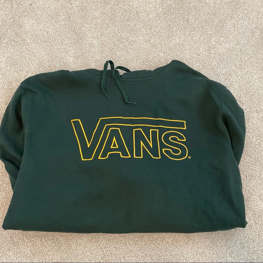 Vans Sweatshirt size L dark green